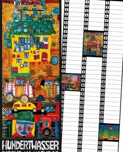 Hundertwasser Birthday Calendar