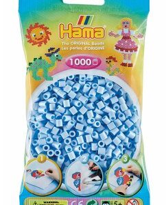 Hama 207-97 - Beutel mit Midi Bügelperlen Eisblau