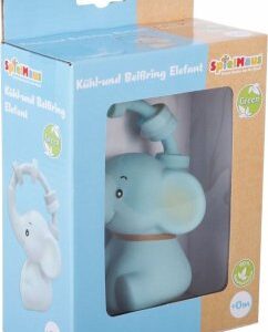 SpielMaus Baby Kautschuk Spiel- und Beißring Elefant