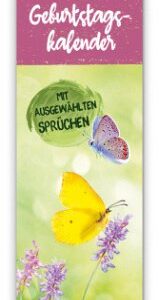 Trötsch Wandkalender Geburtstagskalender mit ausgewählten Sprüchen