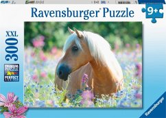 Ravensburger Kinderpuzzle - Pferd im Blumenmeer - 300 Teile Puzzle für Kinder ab 9 Jahren