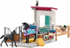 Schleich Horse Club 42611 - Pferdebox mit Stute und Fohlen