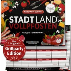 DENKRIESEN - STADT LAND VOLLPFOSTEN® - GRILLPARTY EDITION - "Jetzt geht's um die Wurst." - A4