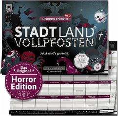 DENKRIESEN - STADT LAND VOLLPFOSTEN® - HORROR EDITION - "Jetzt wird's gruselig." - A4