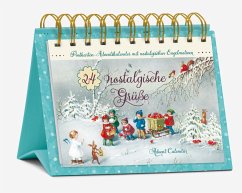 Postkarten-Adventskalender "24 nostalgische Grüße"