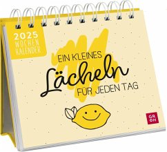 Mini-Wochenkalender 2025: Ein kleines Lächeln für jeden Tag