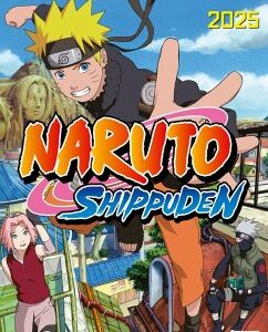 Naruto Shippuden Posterkalender 2025