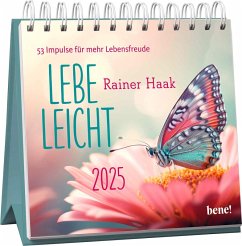 Wochenkalender 2025: Lebe leicht