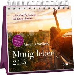 Wochenkalender 2025: Mutig leben