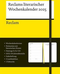 Reclams literarischer Wochenkalender 2025