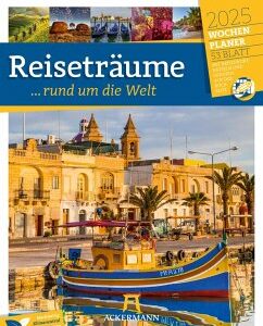 Reiseträume - Wochenplaner Kalender 2025