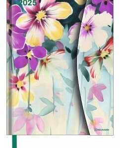 Flower Fantasy 2025 - Diary - Buchkalender - Taschenkalender - 16x22