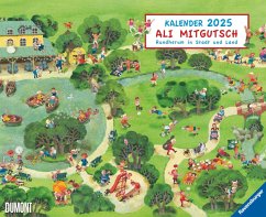 Ali Mitgutsch 2025 - Wimmelbilder - DUMONT Kinder-Kalender - Querformat 52 x 42