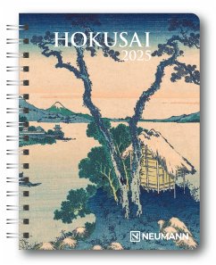 Hokusai 2025 - Diary - Buchkalender - Taschenkalender - Kunstkalender - 16