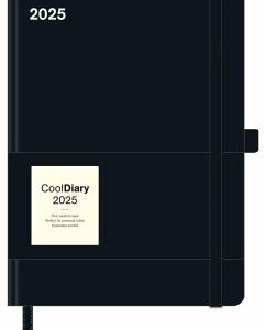 Black 2025 - Diary - Buchkalender - Taschenkalender - 16x22