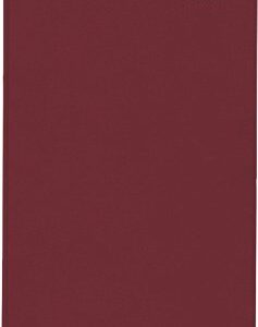 Taschenplaner Leporello PVC bordeaux 2025 - Bürokalender 9