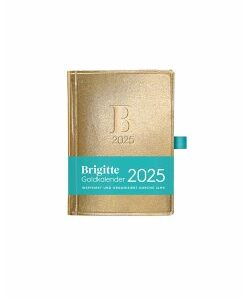 Brigitte Goldkalender 2025 - Buchkalender - Taschenkalender - Lifestyle - 10x14