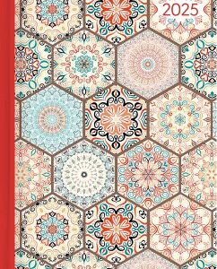 Ladytimer Oriental Pattern 2025 - Taschenkalender A6 (10