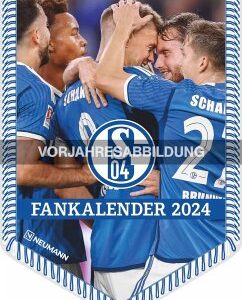 FC Schalke 04 2025 - Bannerkalender - Fan-Kalender - Fußball-Kalender - Wand-Kalender - 29