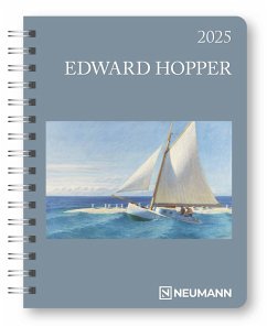 Edward Hopper 2025 - Diary - Buchkalender - Taschenkalender - Kunstkalender - 16