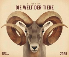 Dieter Braun: Die Welt der Tiere 2025 - Wandkalender - Format 60 x 50 cm