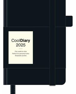 Black 2025 - Diary - Buchkalender - Taschenkalender - 9x14