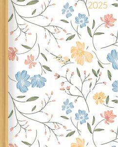 Lady Journal Flower Love 2025 - Blume - Taschenkalender A6 (10