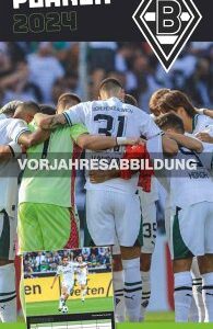 Borussia Mönchengladbach 2025 - Familien-Planer - Fan-Kalender - Fußball-Kalender - 22x45 - Sport