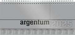 Tisch-Querkalender argentum 2025 - Büro-Planer 29