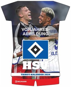 Hamburger SV 2025 - Trikotkalender - Fußball-Kalender - Fan-Kalender - 34