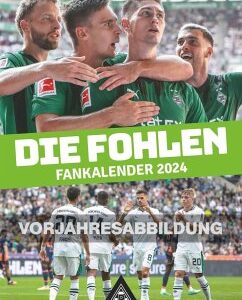 Borussia Mönchengladbach 2025 - Fußball-Kalender - Wand-Kalender - Fan-Kalender - 29