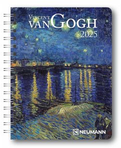 Vincent van Gogh 2025 - Diary - Buchkalender - Taschenkalender - 16