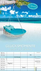 Glücksmomente 2025 Familienplaner - Familienkalender - Wandkalender - 19