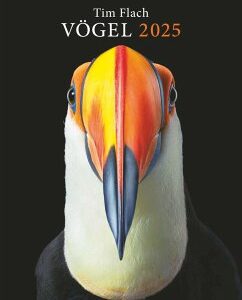 Tim Flach: Vögel 2025 - Posterkalender von DUMONT- Vogel-Porträts von Tim Flach - Poster-Format 50 x 70 cm