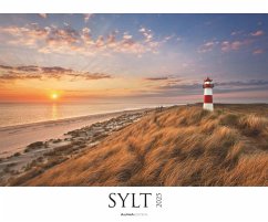 Sylt 2025 - Bildkalender XXL 60x50 cm - hochwertiger Wandkalender im Querformat - Landschaftskalender - Wandplaner - Deutsche Küsten