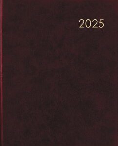 Zettler - Wochenbuch 2025 bordeaux