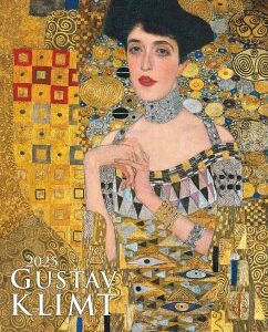 Gustav Klimt 2025 - Bild-Kalender 42x56 cm - Kunst-Kalender - Metallicfolienveredelung - Wand-Kalender - Malerei - Alpha Edition