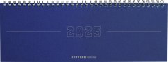 Tisch-Querkalender Papyrus Blau 2025 - Büro-Planer 29