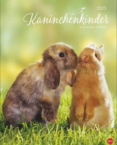 Kaninchenkinder Posterkalender 2025