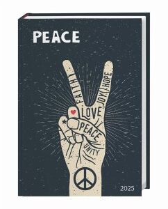 Peace Kalenderbuch A5 2025