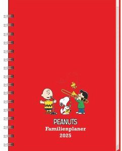 Peanuts Familienplaner-Buch A5 2025