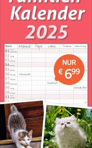 Katzen Familienplaner 2025