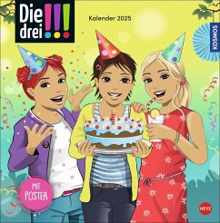 Die drei !!! Broschurkalender 2025