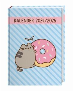 Pusheen 17-Monats-Kalenderbuch A5 2024/2025