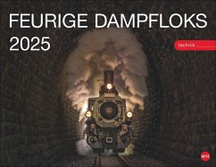 Feurige Dampfloks Posterkalender 2025