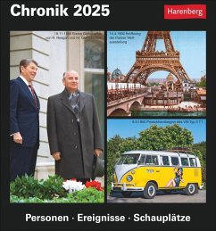 Chronik Tagesabreißkalender 2025 - Kulturkalender - Personen