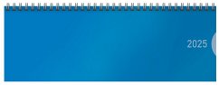 Tischquerkalender Classic Colourlux blau 2025