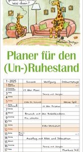 Planer für den (Un-)Ruhestand 2025