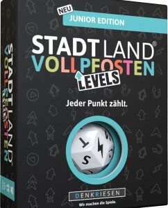 STADT LAND VOLLPFOSTEN® - Levels - JUNIOR EDITION - "Jeder Punkt zählt.