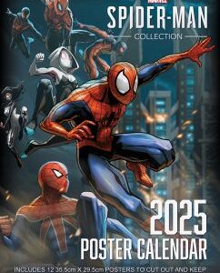 Spider-Man 2025 Wandkalender 30 x 42 cm